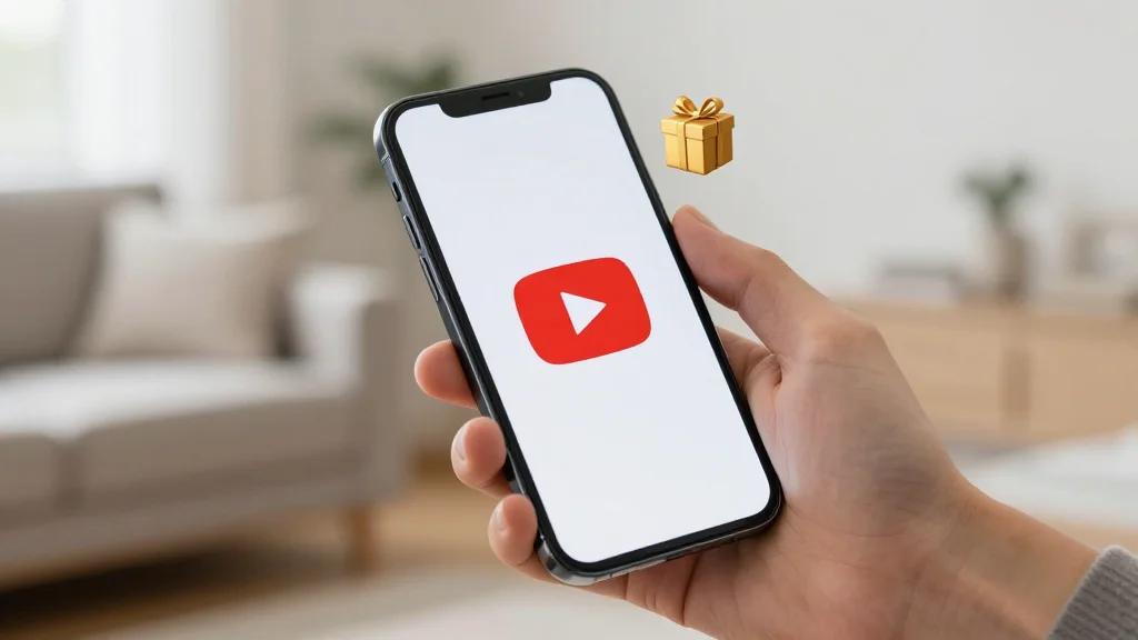 YouTube Gifts Now Available on Horizontal Mobile Streams