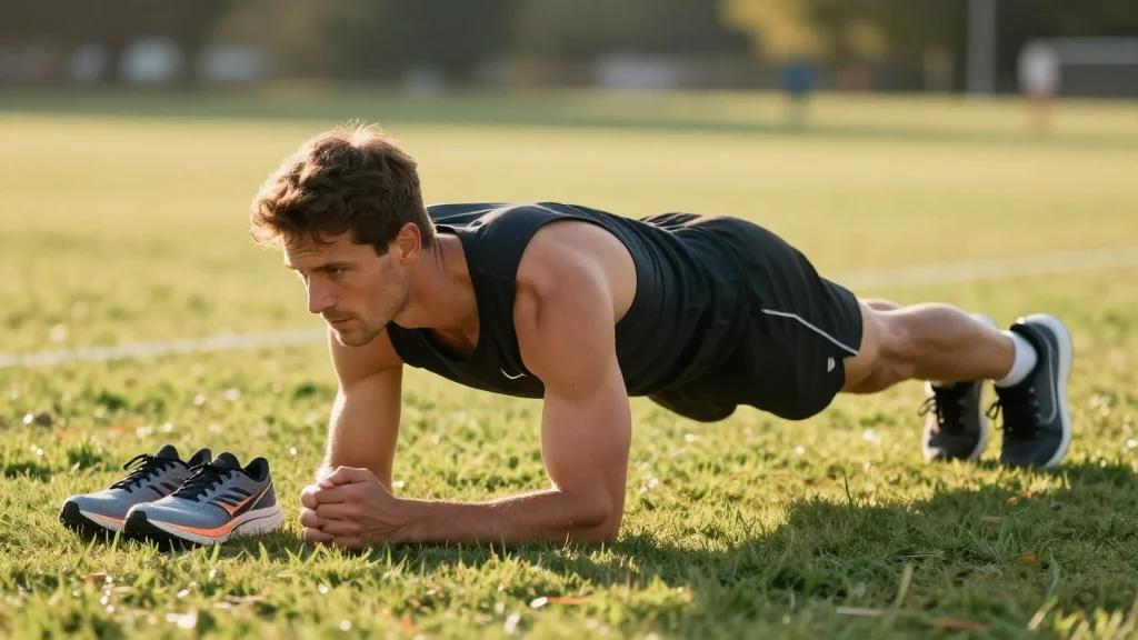 Australian Study Links Weak Core to Slower, Less Efficient Running