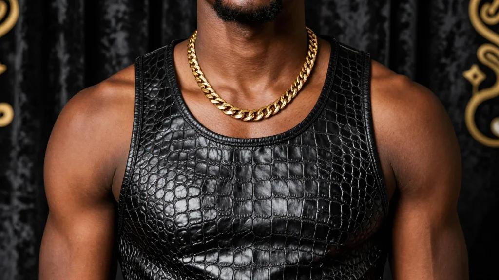 Young Thug Rocks Extravagant Alligator Tank Top And Brags About It