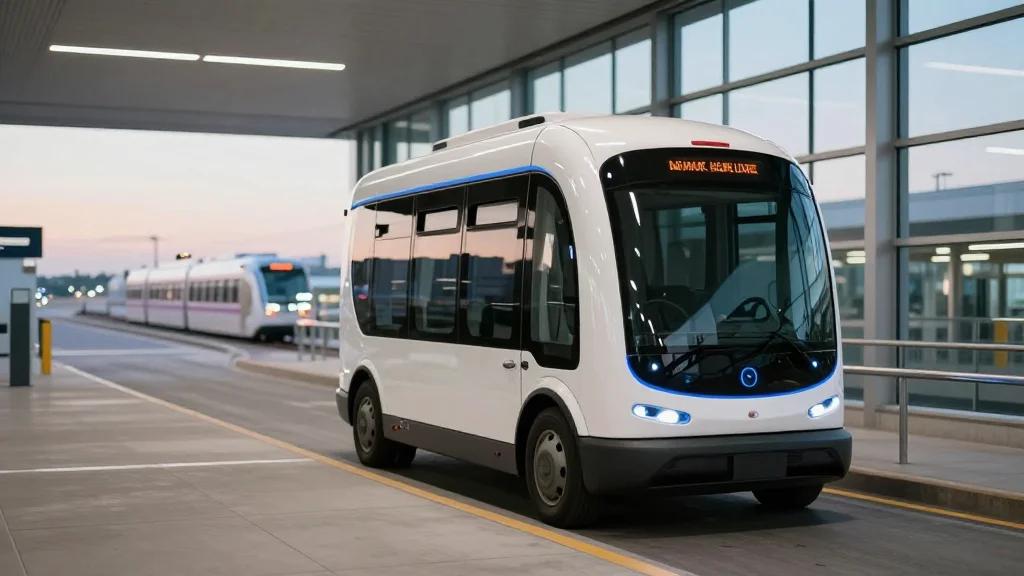Self-Driving Shuttles to Be Tested at Newark Liberty This Spring