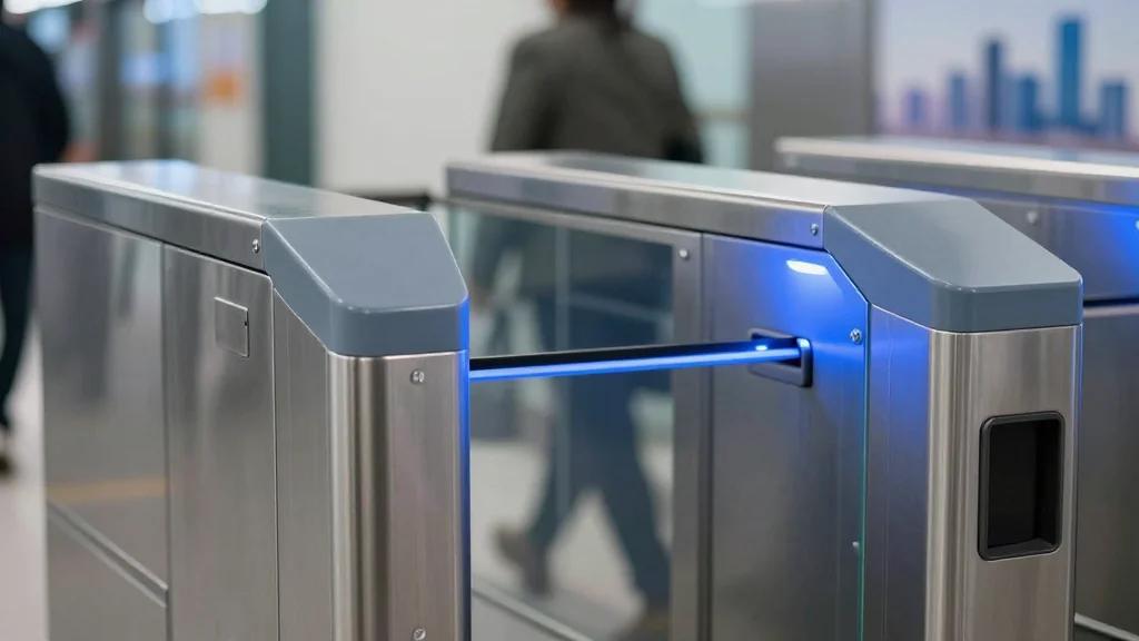 Fare Gates Cut Transit Crime