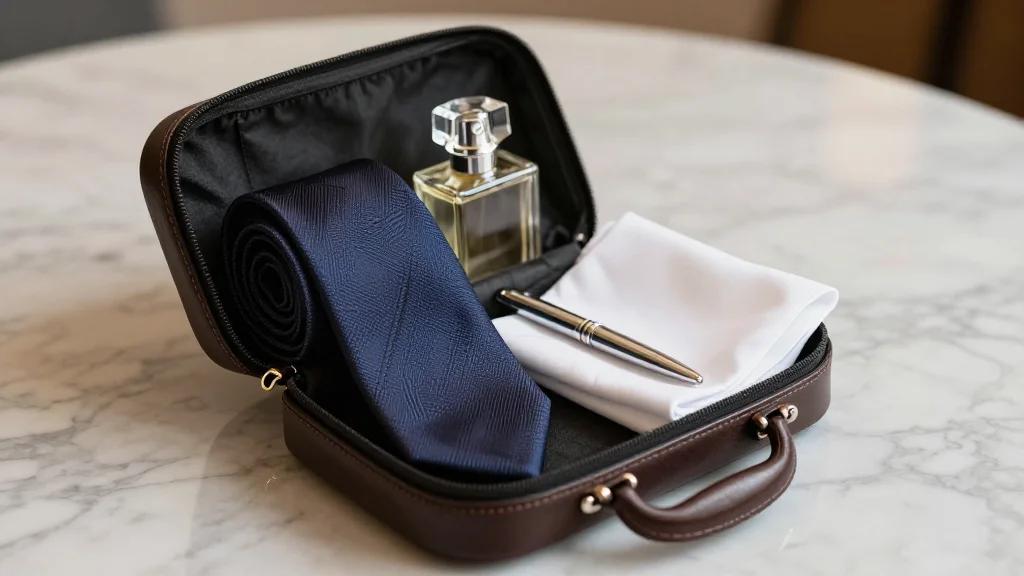 Brooks Brothers Funds United's Minimalist Amenity Kit Branding