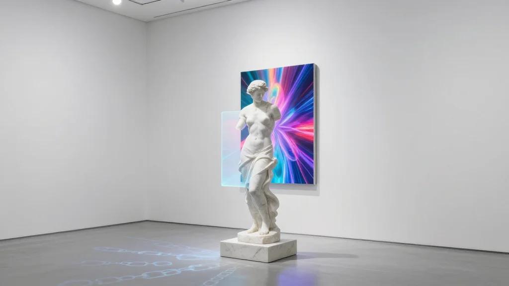 SuperRare and Objkt Unveil First Cross‑Platform Digital Art Festival at Offline Gallery