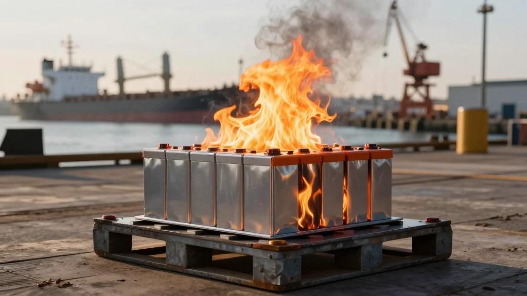 Battery Fires Threaten Fragile Supply Chains, LA Port Chief Warns