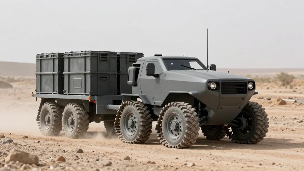 Russia’s ‘Courier’ Robot Doubles Payload to 400 Kg in Field Test