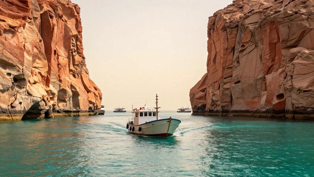 Reporter Mislabels Oman Coast as Strait of Hormuz