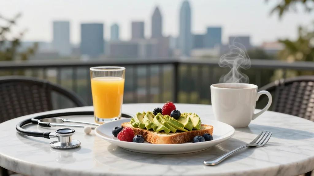 Physician Models Social Longevity at Sunny Atlanta Brunch