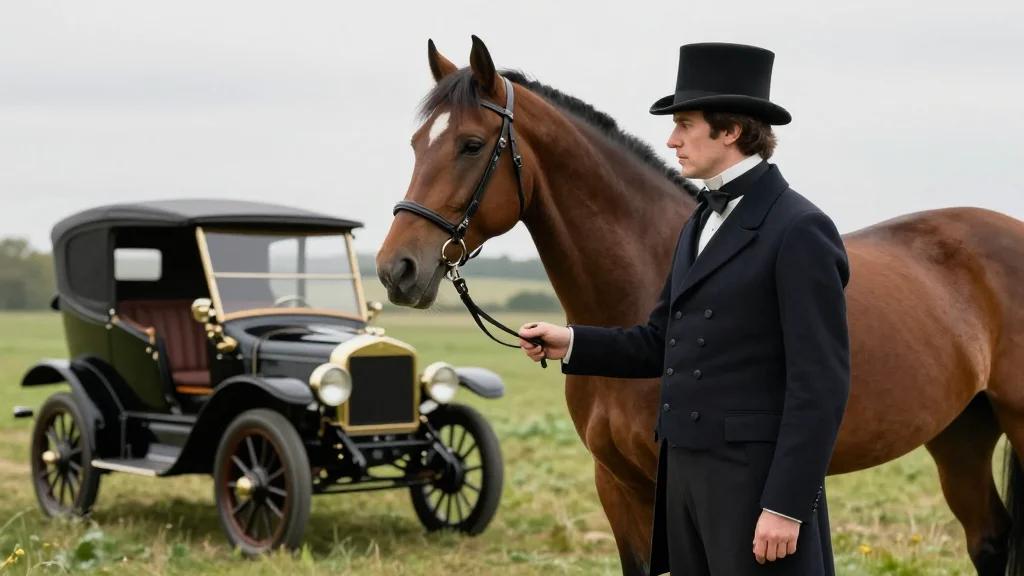 Old Guard Dismisses Cars as Mere Smoking Toys