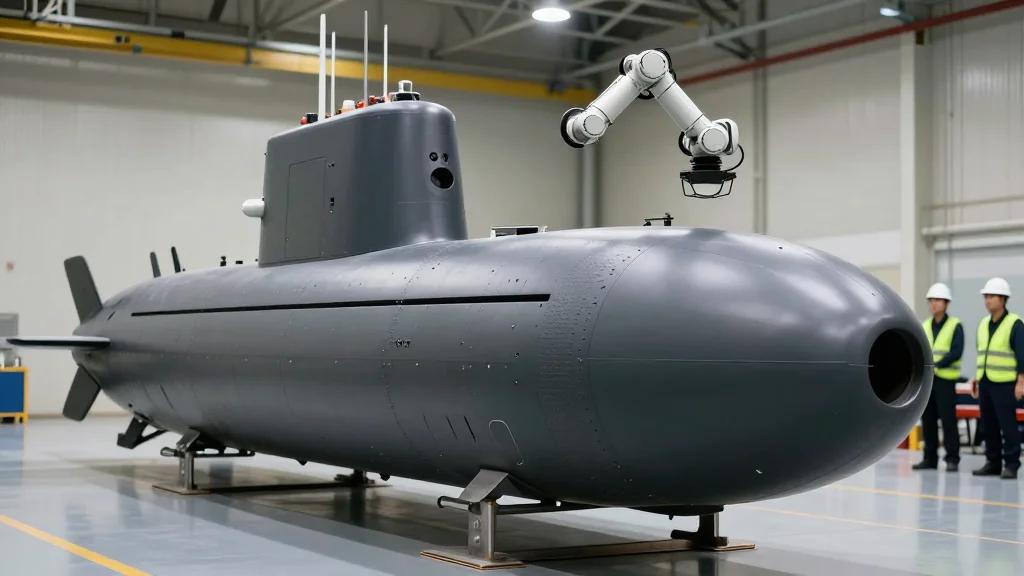 Boeing Christens Second Extra-Large Orca Submarine Drone