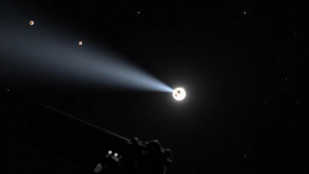 Hubble Captures Comet C/2025 K1 Splitting Into Four Fragments