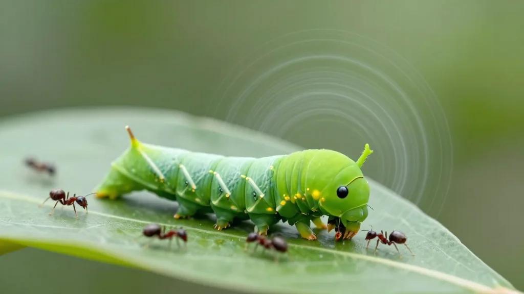 Cheeky Caterpillars Trick Ants Into Treating Them as Queens