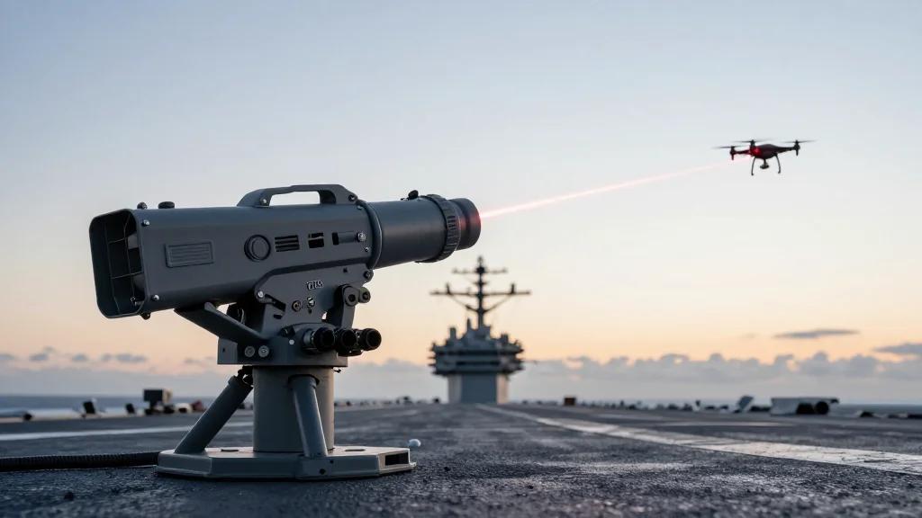 U.S. Navy Achieves 100% Kill Rate with Portable LOCUST Laser on Carrier