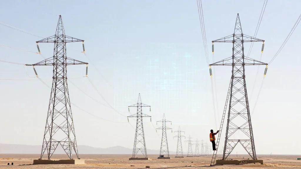 Kuwait Restores Power Lines After Debris Damage