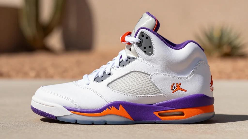 The Air Jordan 5 Is Getting A “Phoenix Suns” Colorway Next Year