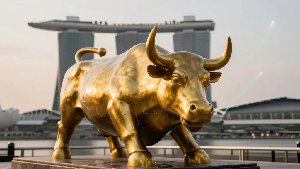 Singapore Stocks Rise After US-Iran Ceasefire Announcement; STI up 0.8%