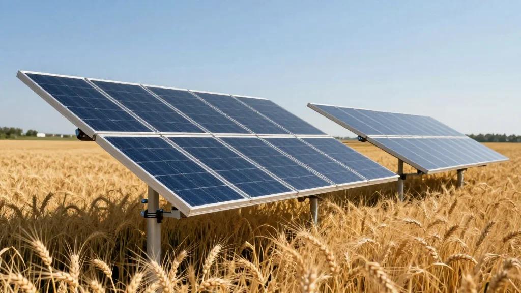 Tracker-Based Agrivoltaics Turn Fields Into Wind-Safe Zones