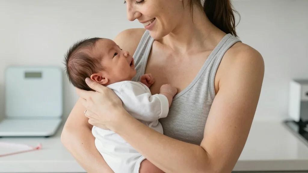 Postpartum Weight Loss Depends on Prolactin, Not Stress
