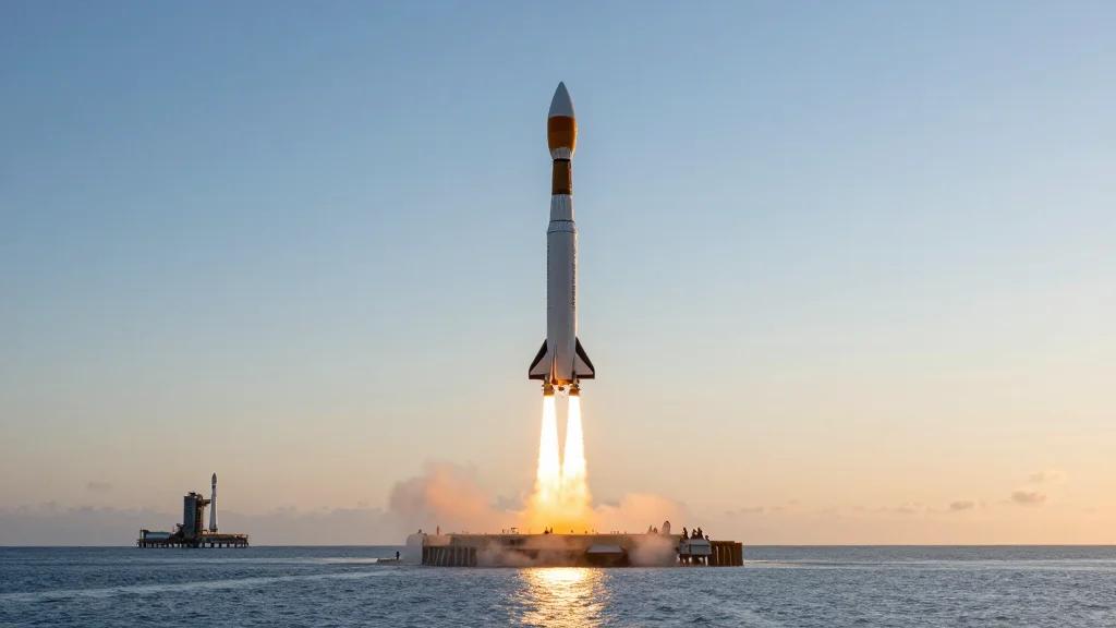 Falcon 9 Lifts ISS Cargo as China Readies Jielong‑3 Launch