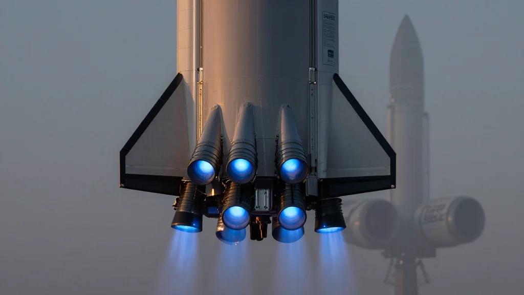Starship Booster Packs Power of 177 GE90 Jet Engines