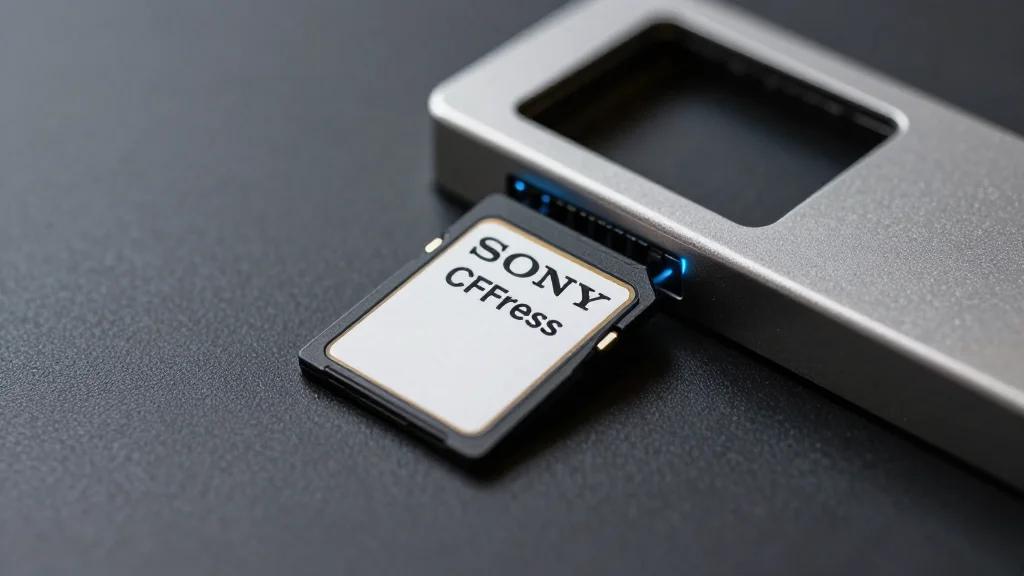Sony Halts CFexpress and SD Card Orders Amid Global NAND Shortage