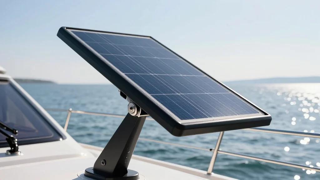 Solbian Launches Solar Kit for Boat Davits