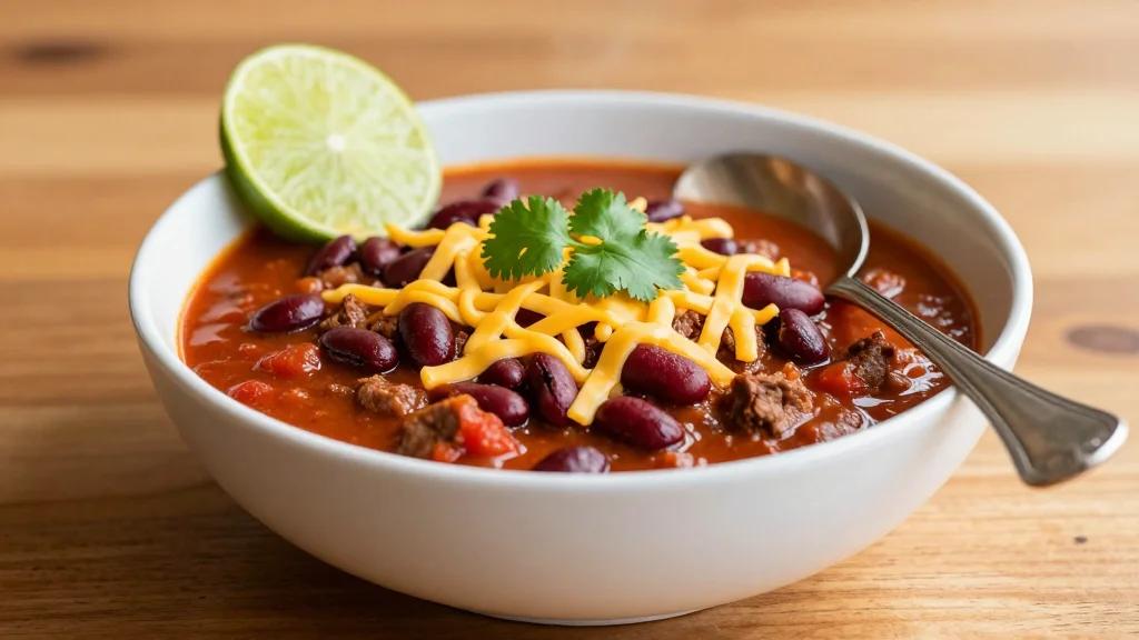 Spicy White Bean and Pork Tenderloin Chili