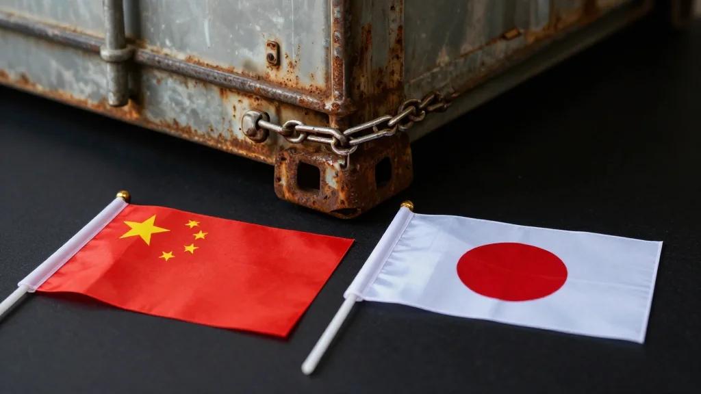 China Bans Japanese Firms, Escalating Trade War over Taiwan Comment
