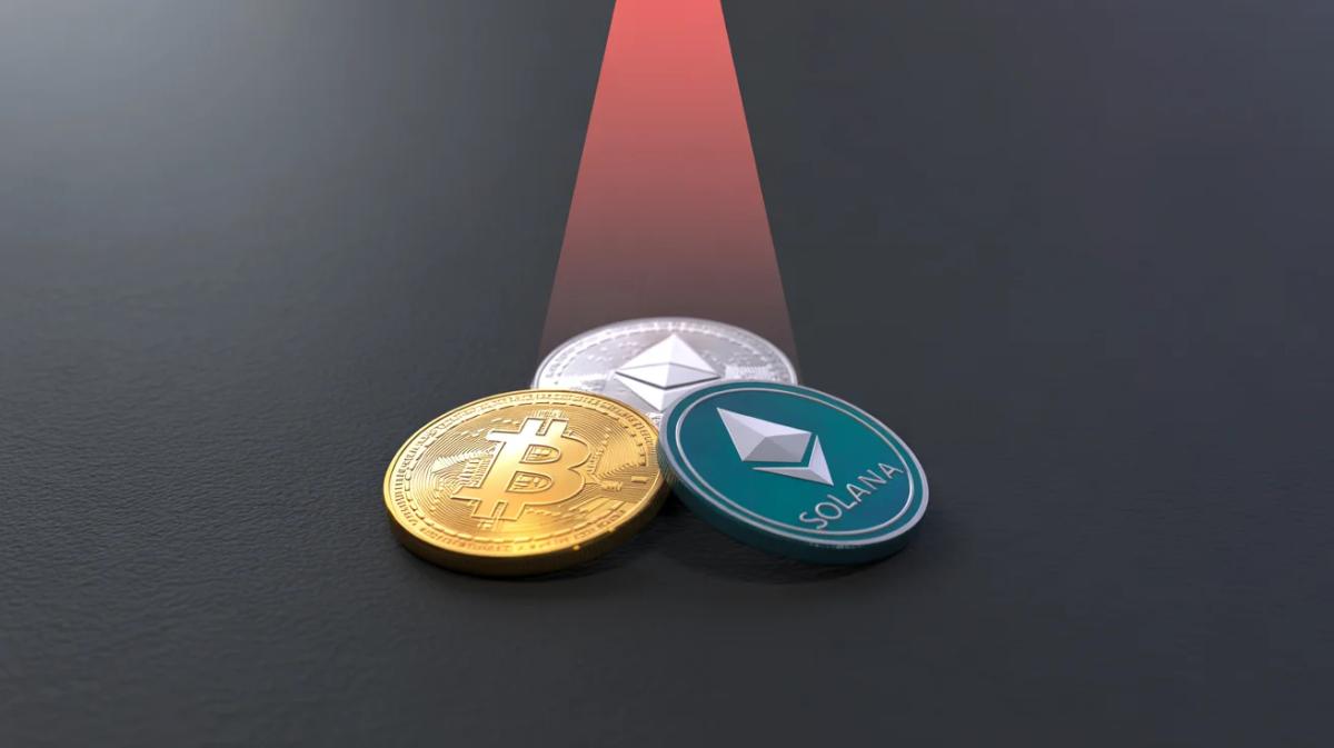 Major Cryptos Slip: BTC, ETH, SOL All Decline