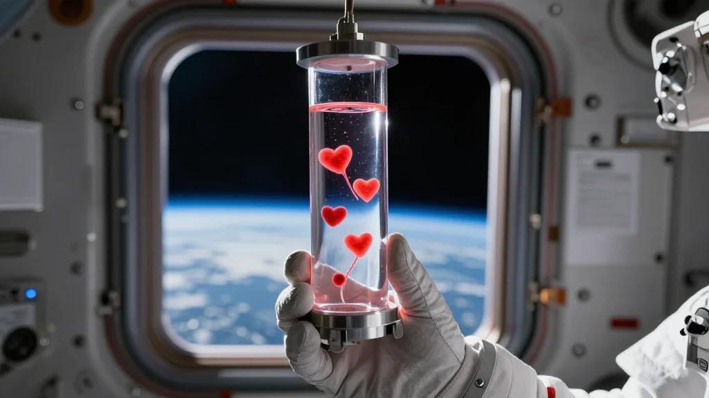 ISS Crew Advances Cancer and Heart Therapies with Microgravity Experiments