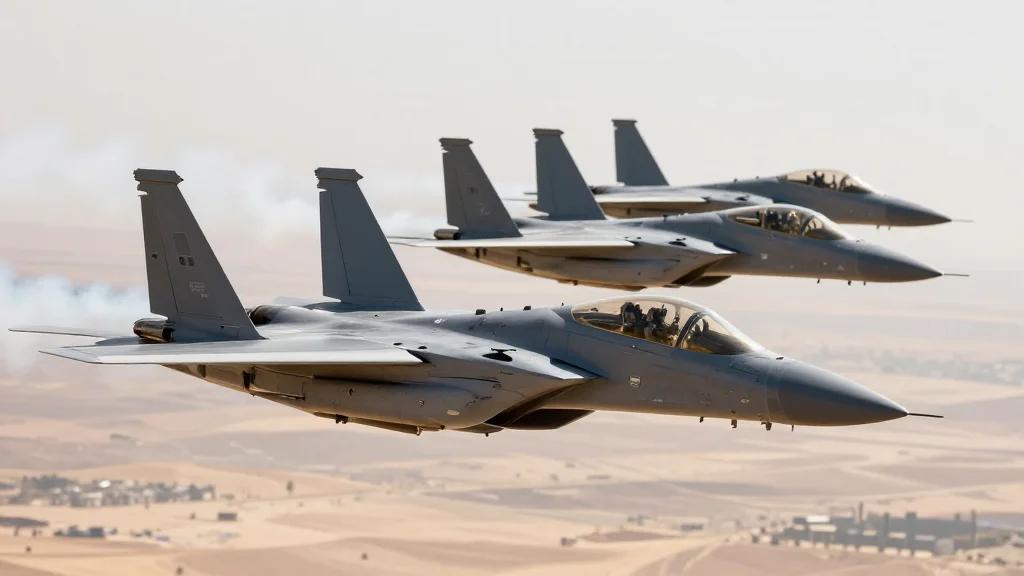 Three F-15Es Downed by Friendly Fire in Kuwait