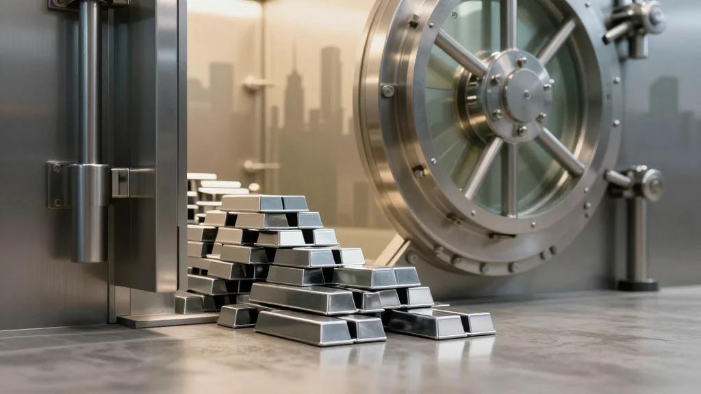 15 Metric Tons of Silver Withdrawn From SGE, SHFE