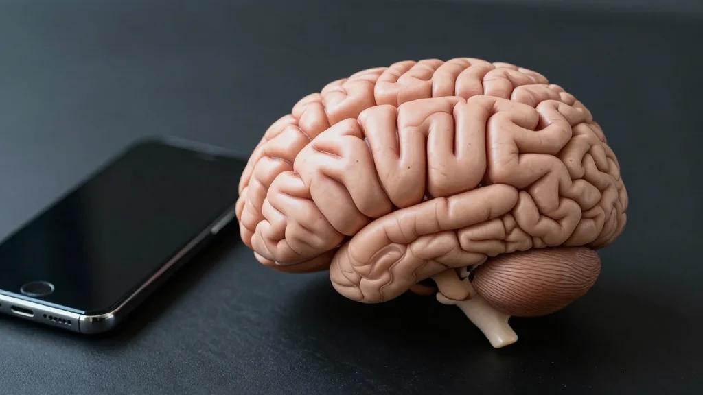 More Time Spent on Social Media Is Linked to a Thinner Cerebral Cortex in Young Adolescents