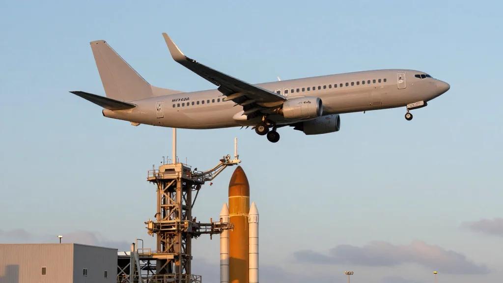 Secretive NT‑43A 737 Backs NASA’s Artemis II Launch