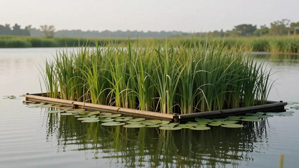 Floating Wetlands Boost Water Quality, Slash Greenhouse Emissions